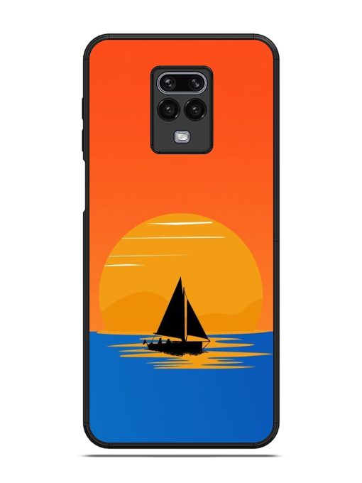 Sunset Sail Glossy Soft Edge Case for Xiaomi Redmi Note 9 Pro Max Chachhi