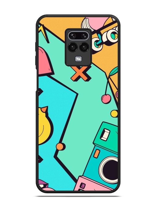 Retro Remix Glossy Soft Edge Case for Xiaomi Redmi Note 9 Pro Max Chachhi