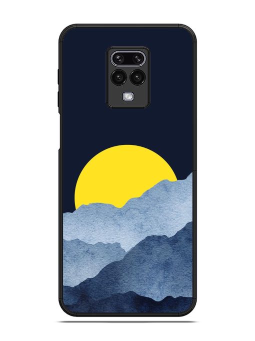 Golden Hour Horizon Glossy Soft Edge Case for Xiaomi Redmi Note 9 Pro Max