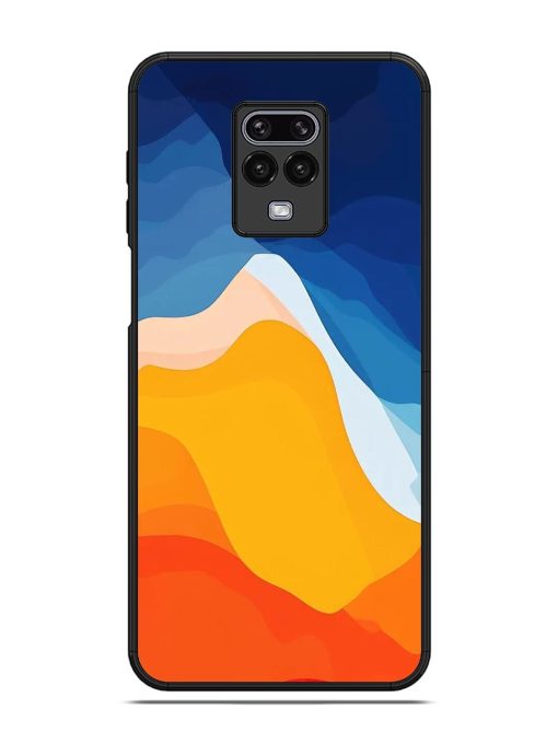 Liquid Landscape Glossy Soft Edge Case for Xiaomi Redmi Note 9 Pro Max Chachhi