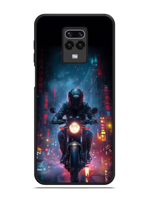 Neon Nights Glossy Soft Edge Case for Xiaomi Redmi Note 9 Pro Max Chachhi