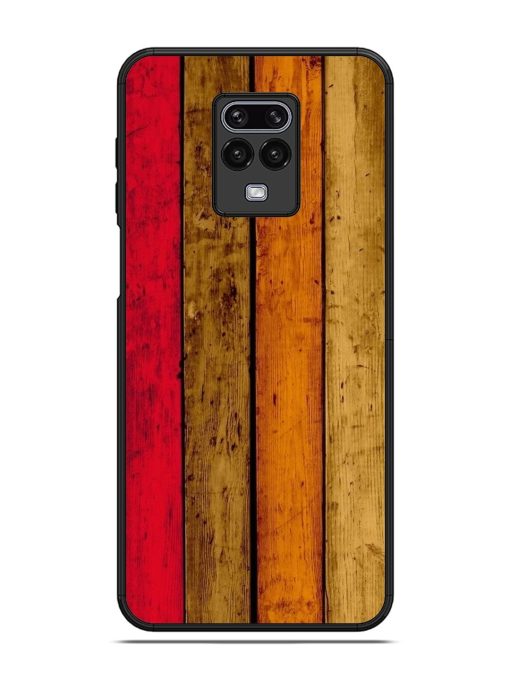 Colorful Woodgrain Glossy Soft Edge Case for Xiaomi Redmi Note 9 Pro Max Chachhi