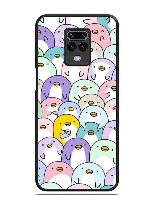 Penguin Party Glossy Soft Edge Case for Xiaomi Redmi Note 9 Pro Max Chachhi