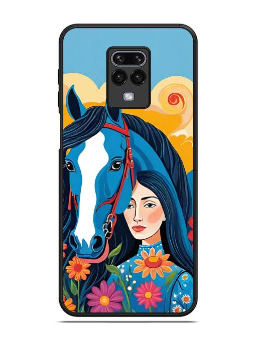 Equine Enchantment Glossy Soft Edge Case for Xiaomi Redmi Note 9 Pro Max Chachhi