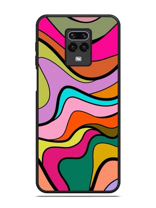 Wavy Wonder Glossy Soft Edge Case for Xiaomi Redmi Note 9 Pro Max Chachhi