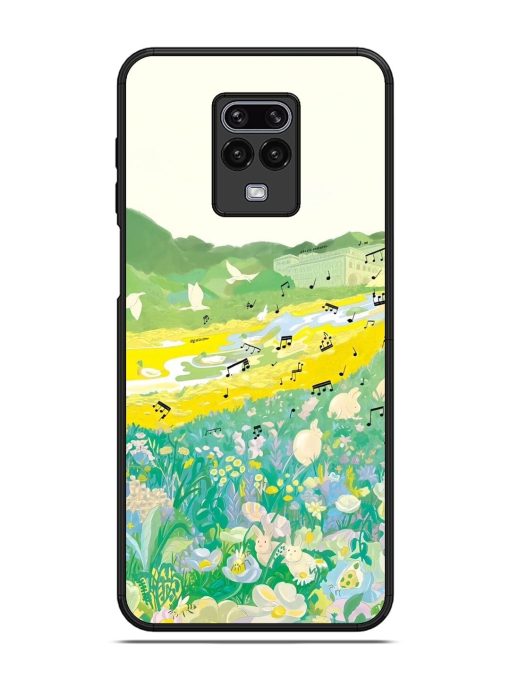 Melody In Bloom Glossy Soft Edge Case for Xiaomi Redmi Note 9 Pro Max