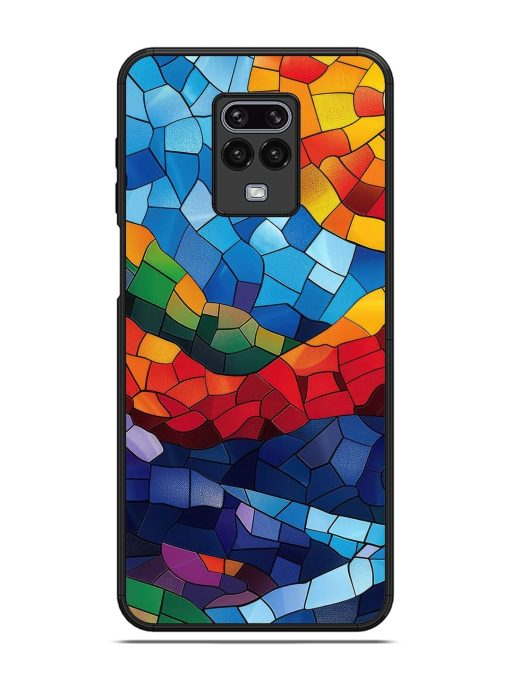 Mosaic Sunset Glossy Soft Edge Case for Xiaomi Redmi Note 9 Pro Max Chachhi