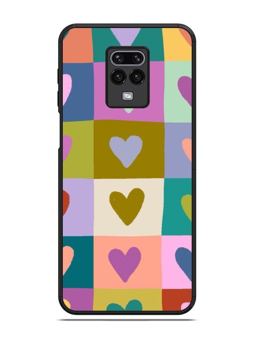 Box Of Hearts Glossy Soft Edge Case for Xiaomi Redmi Note 9 Pro Max Chachhi