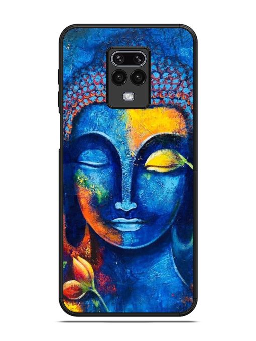 Enlightened Serenity Glossy Soft Edge Case for Xiaomi Redmi Note 9 Pro Max Chachhi