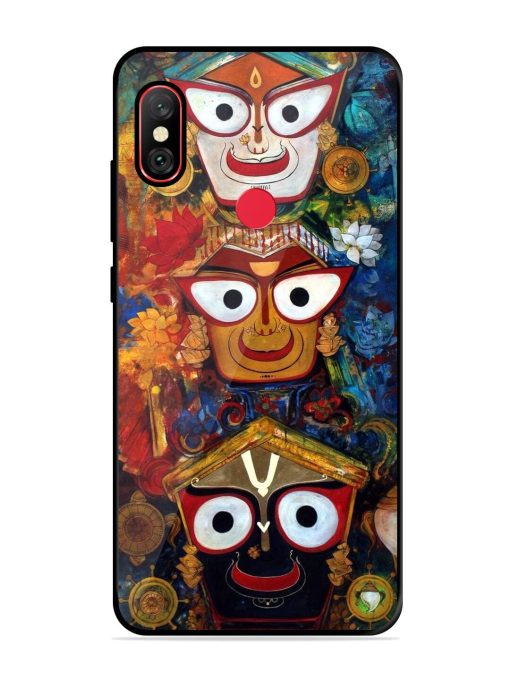 Lord Jagannath Glossy Soft Edge Case for Xiaomi Redmi Y2 Chachhi