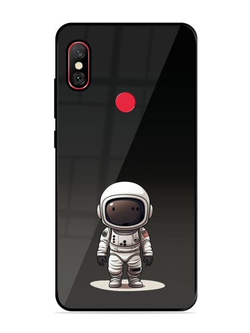 Neon Astronaut Glossy Soft Edge Case for Xiaomi Redmi Y2 Chachhi