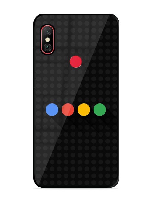 Google Dots Glossy Soft Edge Case for Xiaomi Redmi Y2 Chachhi