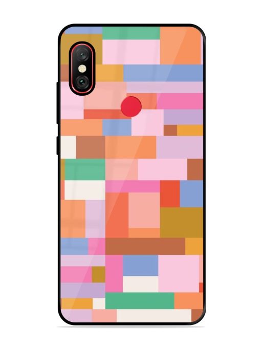 Colorful Chaos Glossy Soft Edge Case for Xiaomi Redmi Y2 Chachhi