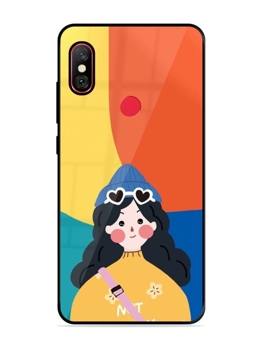 Colorful Vibes Glossy Soft Edge Case for Xiaomi Redmi Y2 Chachhi