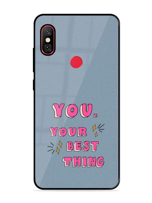 Self-Love Sparkles Glossy Soft Edge Case for Xiaomi Redmi Y2 Chachhi