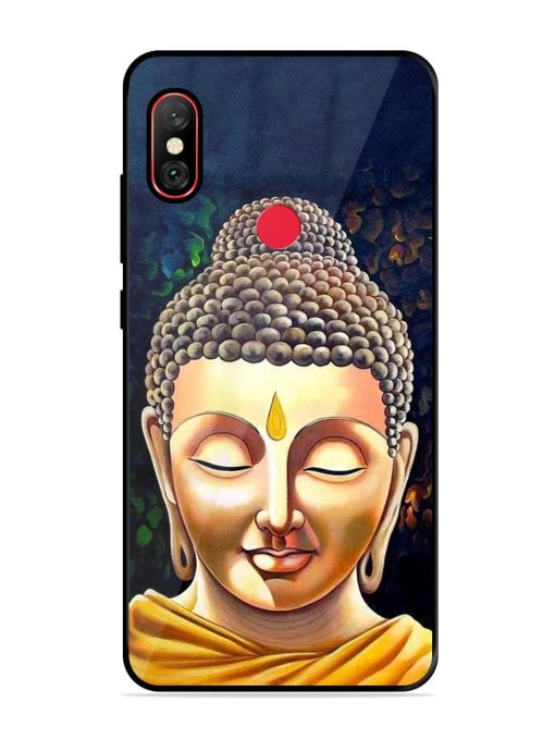 Buddha Face Glossy Soft Edge Case for Xiaomi Redmi Y2 Chachhi