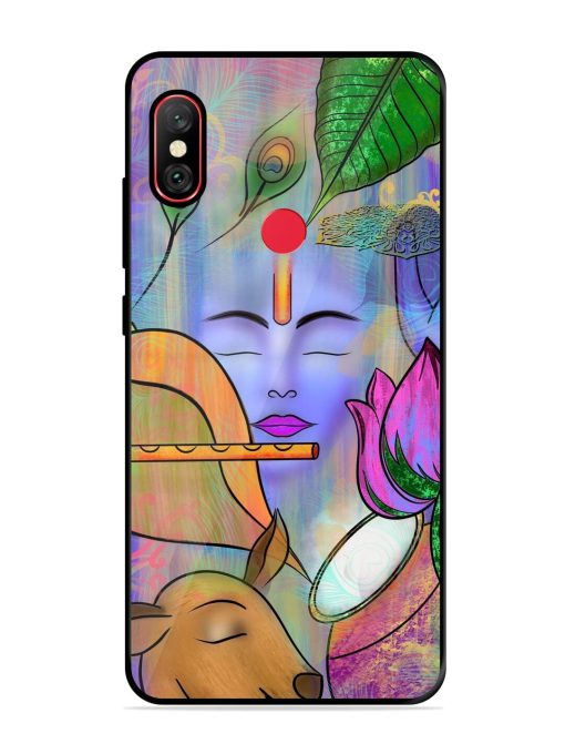 Divine Serenity Glossy Soft Edge Case for Xiaomi Redmi Y2 Chachhi