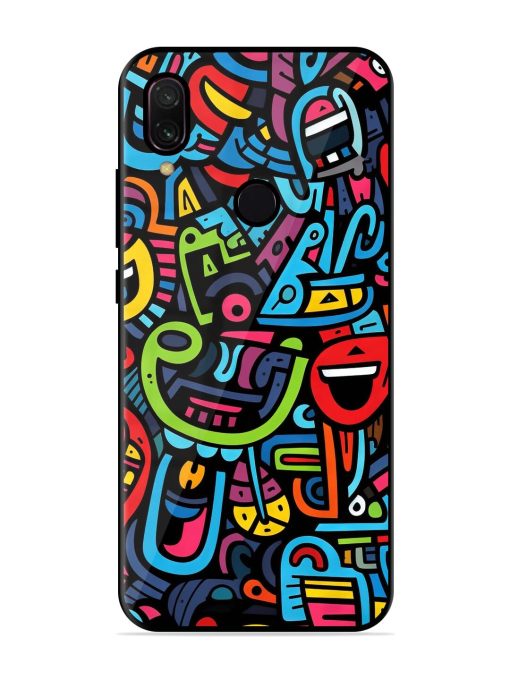 Doodlephoria Glossy Soft Edge Case for Xiaomi Redmi Y3