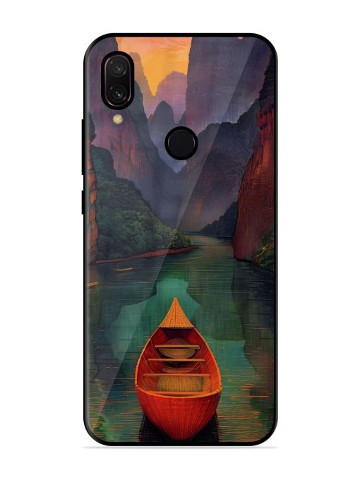 Serene Passage Glossy Soft Edge Case for Xiaomi Redmi Y3