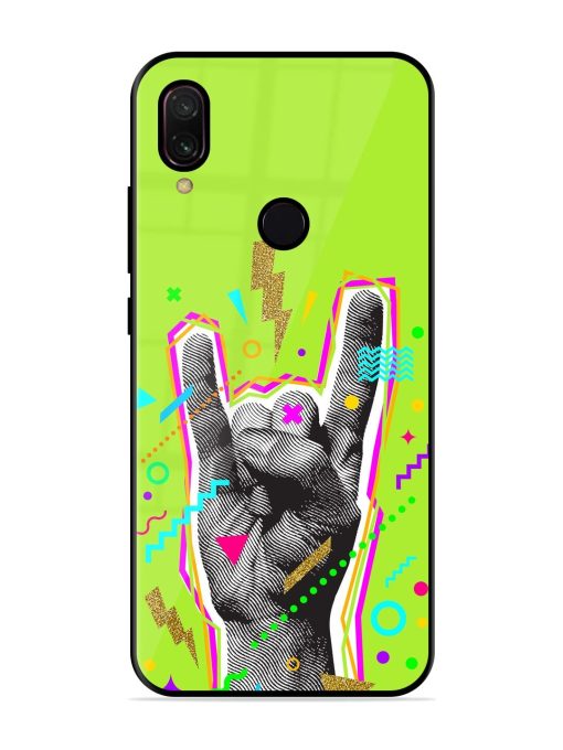 Neon Rock Glossy Soft Edge Case for Xiaomi Redmi Y3 Chachhi