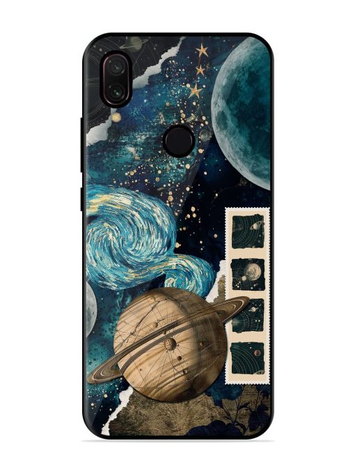 Celestial Tapestry Glossy Soft Edge Case for Xiaomi Redmi Y3 Chachhi