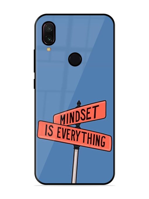 Mindset Matters Glossy Soft Edge Case for Xiaomi Redmi Y3 Chachhi