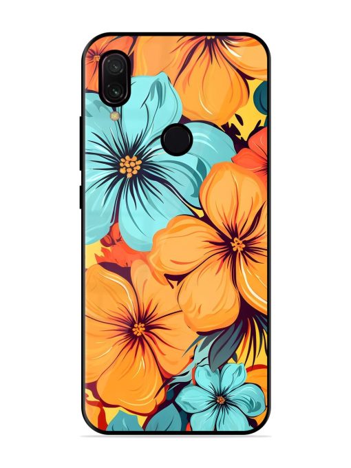 Tropical Bloom Glossy Soft Edge Case for Xiaomi Redmi Y3 Chachhi