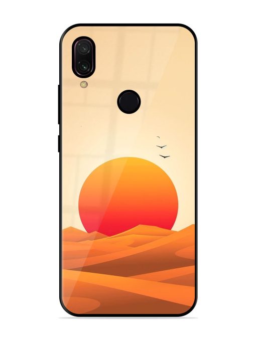 Desert Sunset Glossy Soft Edge Case for Xiaomi Redmi Y3 Chachhi