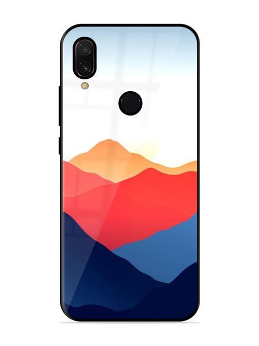 Sunset Peaks Glossy Soft Edge Case for Xiaomi Redmi Y3 Chachhi