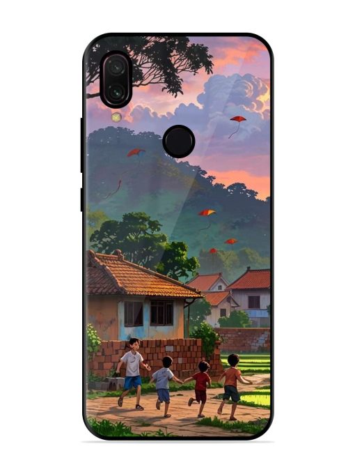 Sunset Play Glossy Soft Edge Case for Xiaomi Redmi Y3 Chachhi