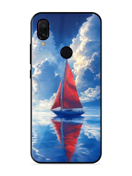 Crimson Sails Glossy Soft Edge Case for Xiaomi Redmi Y3