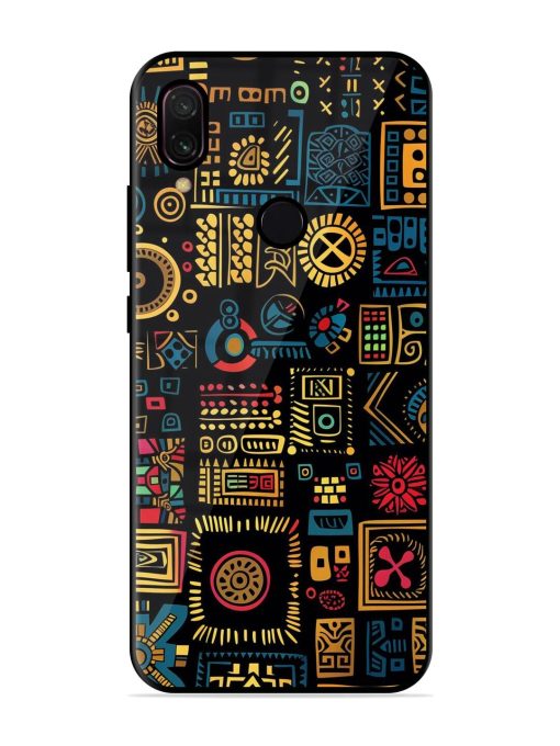 Tribal Tapestry Glossy Soft Edge Case for Xiaomi Redmi Y3 Chachhi