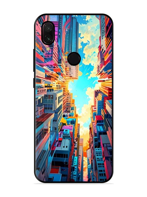 Skyward City Glossy Soft Edge Case for Xiaomi Redmi Y3 Chachhi