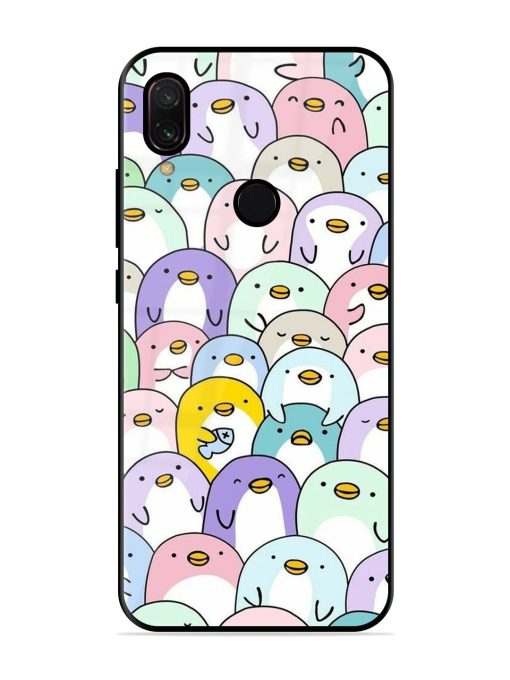 Penguin Party Glossy Soft Edge Case for Xiaomi Redmi Y3 Chachhi