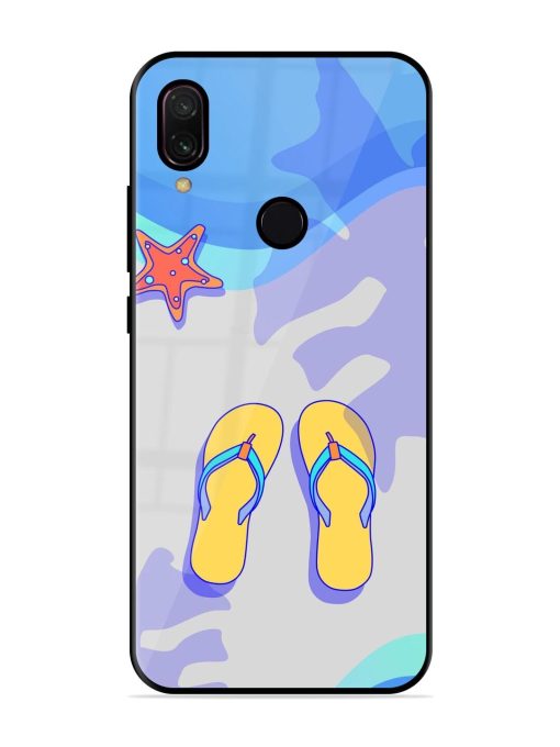 Sandy Toes And Salty Seas Glossy Soft Edge Case for Xiaomi Redmi Y3 Chachhi