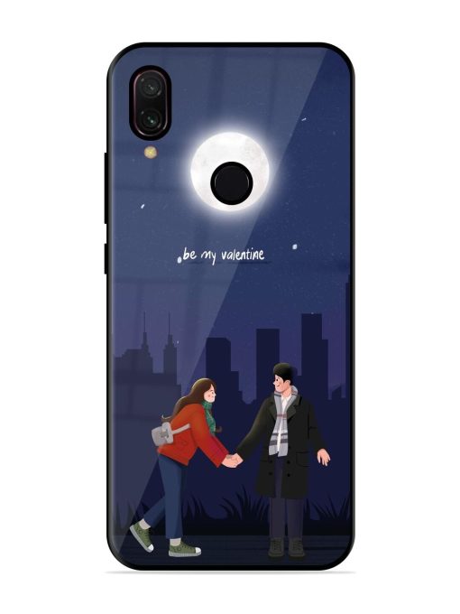 Moonlight Proposal Glossy Soft Edge Case for Xiaomi Redmi Y3 Chachhi