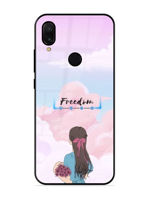 Skyward Dreams Glossy Soft Edge Case for Xiaomi Redmi Y3 Chachhi