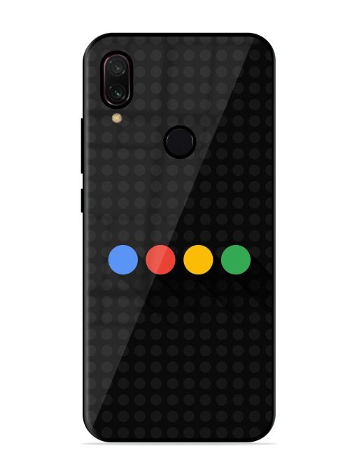 Google Dots Glossy Soft Edge Case for Xiaomi Redmi Y3 Chachhi