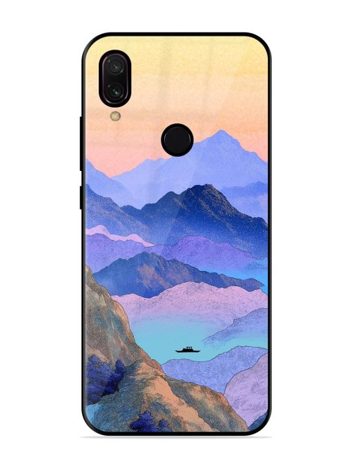 Mountain Mist Glossy Soft Edge Case for Xiaomi Redmi Y3 Chachhi