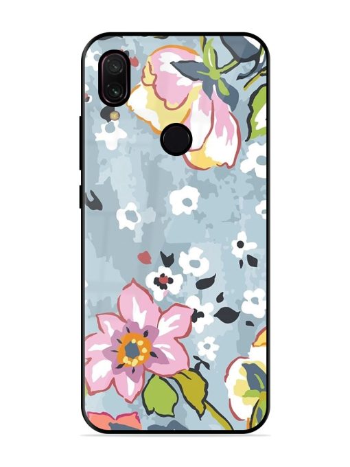 Floral Fantasy Glossy Soft Edge Case for Xiaomi Redmi Y3