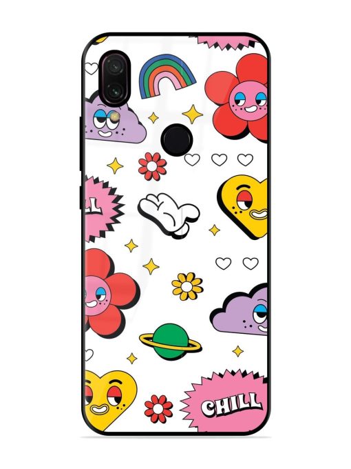 Whimsical Wonderland Glossy Soft Edge Case for Xiaomi Redmi Y3 Chachhi