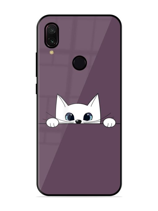 Peek-A-Boo Kitty Glossy Soft Edge Case for Xiaomi Redmi Y3 Chachhi