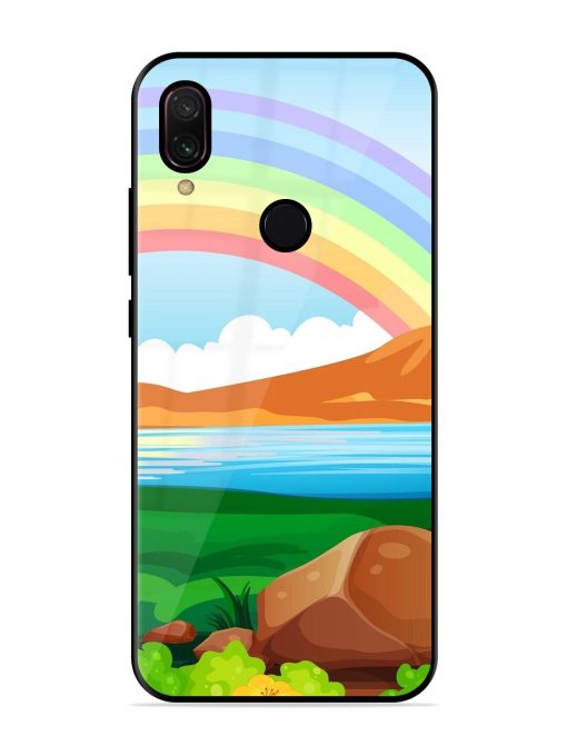 Rainbow Over The Lake Glossy Soft Edge Case for Xiaomi Redmi Y3 Chachhi