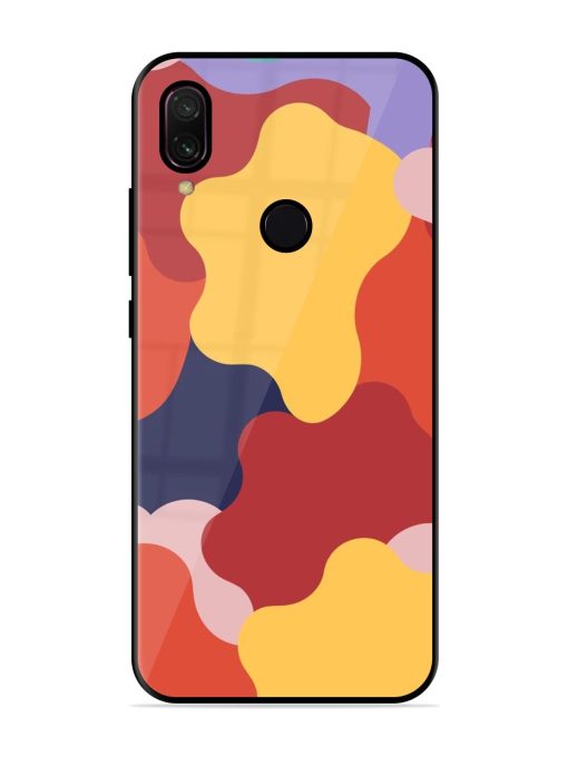 Gooey Color Chaos Glossy Soft Edge Case for Xiaomi Redmi Y3 Chachhi