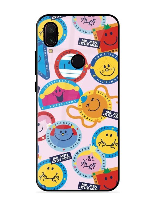 Whimsical Mr. Men & Little Miss Glossy Soft Edge Case for Xiaomi Redmi Y3 Chachhi