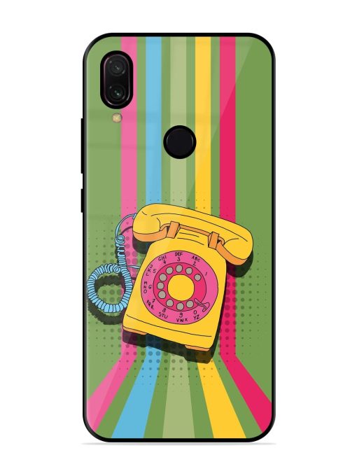 Retro Dialer Glossy Soft Edge Case for Xiaomi Redmi Y3 Chachhi