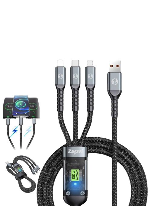 3 in1 Super Fast Charging Data Cable Chachhi