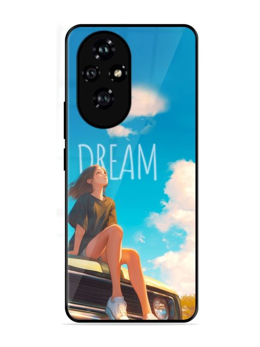 Girly Dream Art Glossy Soft Edge Case for Honor 200 (5G)