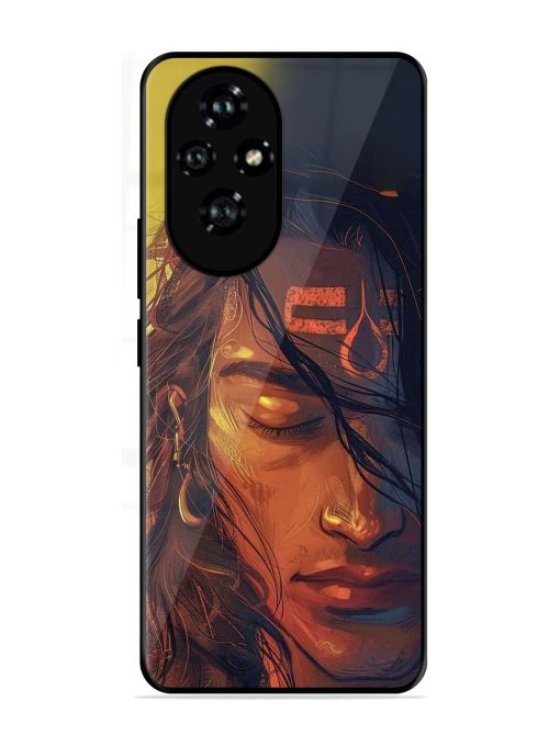 Tranquil Shiva Glossy Soft Edge Case for Honor 200 (5G)