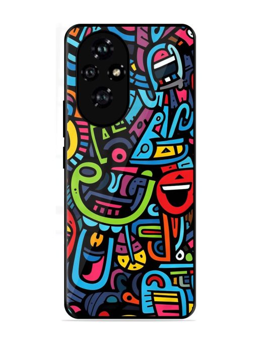 Doodlephoria Glossy Soft Edge Case for Honor 200 (5G)